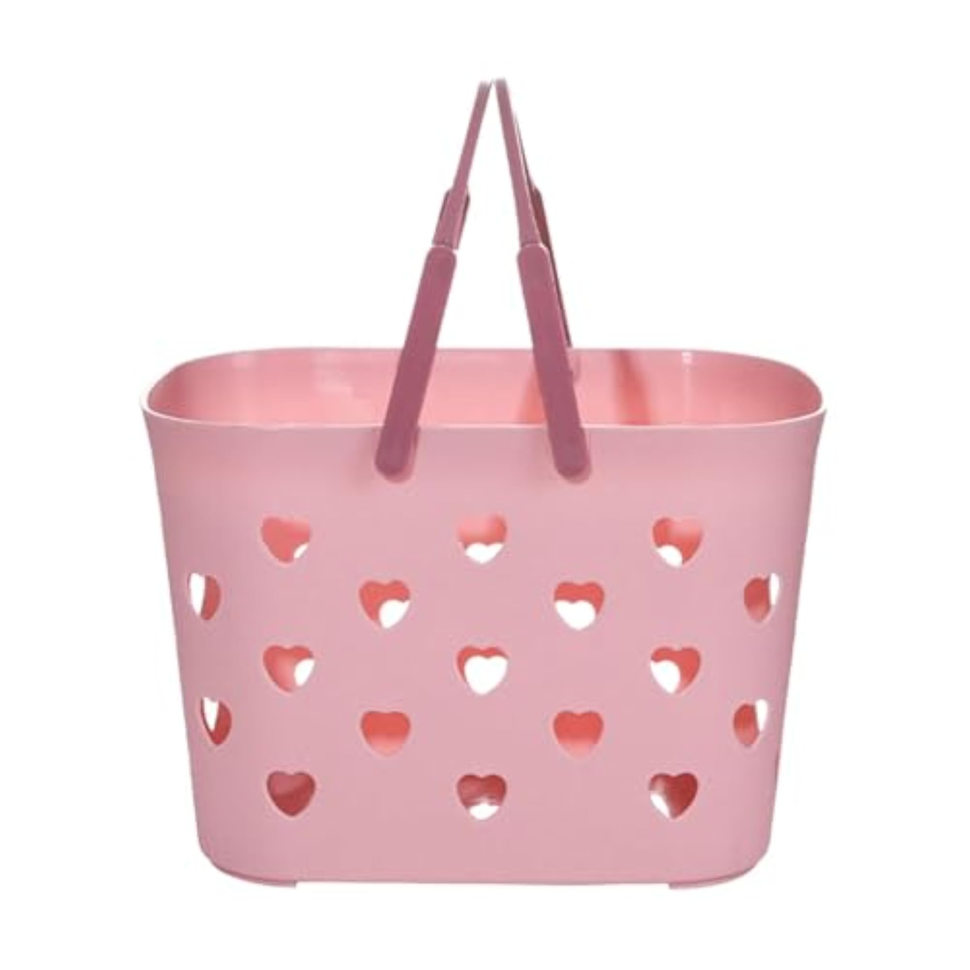 Women's Waterproof Beach Tote Bag with Heart Design